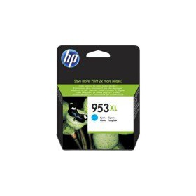 - HP No.953 XL (F6U16AE), syaani mustekasetti mustesuihkutulostimille, 1600 sivua.