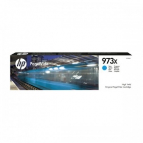 HP No.973X (F6T81AE), syaani värikasetti mustesuihkutulostimille, 7000 sivua.