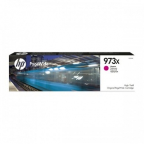 HP nro 973X (F6T82AE), purppura mustekasetti mustesuihkutulostimille, 7000 sivua.