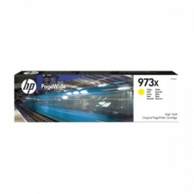 HP No.973X (F6T83AE), keltainen kasetti mustesuihkutulostimille, 7000 sivut.