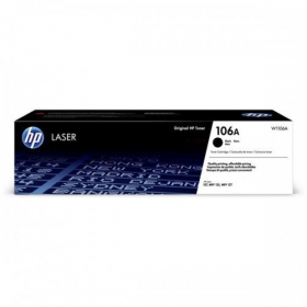 HP (W1106A, 106A), musta lasertulostimen värikasetti, 1000 sivua