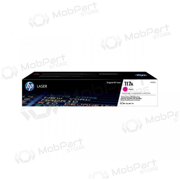 HP 117A (W2073A) Laserkasetti, Magenta