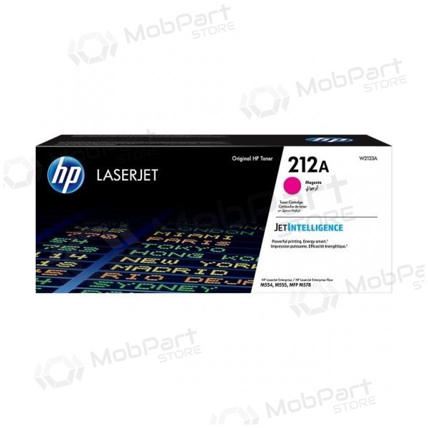 HP 212A (W2123A) Laserkasetti, Magenta