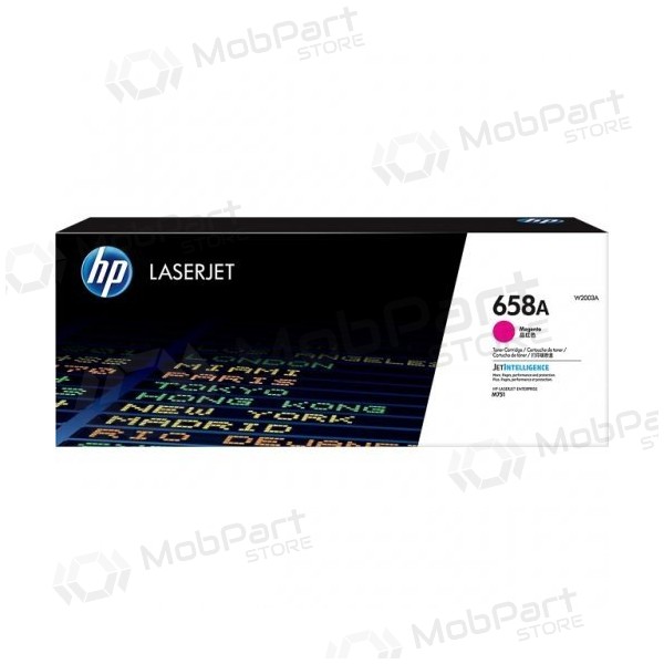 HP 658A (W2003A) laserkasetti, magenta