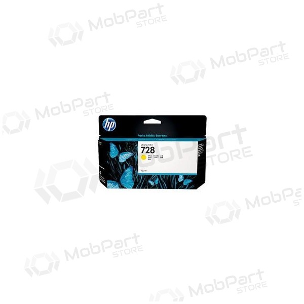 HP 728 (F9J65A) mustekasetti, keltainen