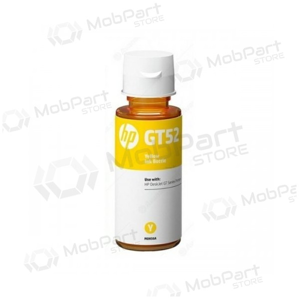 HP GT52 (M0H56AE) mustepullo, keltainen