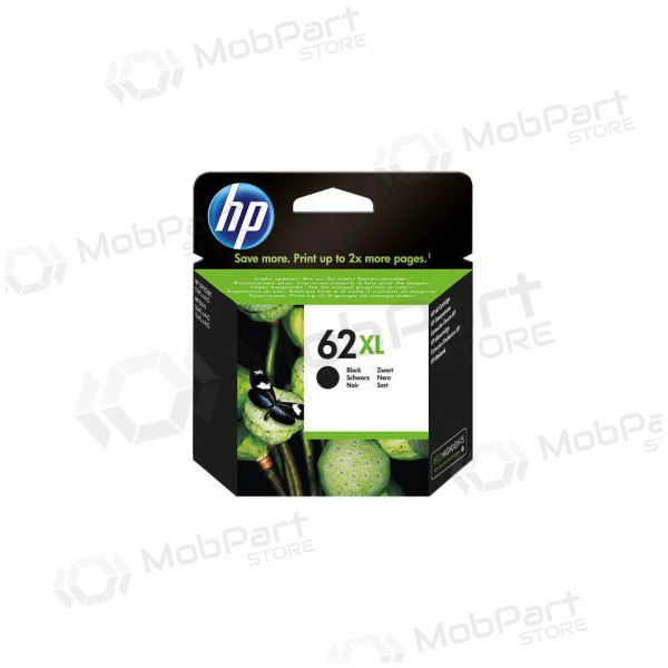 HP No.62XL (C2P05AE), musta kasetti mustesuihkutulostimille, 600 sivut.