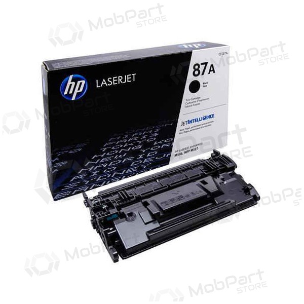 HP No.87A (CF287A), musta kasetti lasertulostimille, 8550 sivut.