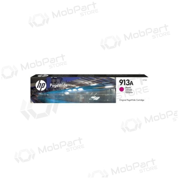 HP Nro 913A - F6T78AE, magenta mustekasetti mustesuihkutulostimille, 3000 sivua.