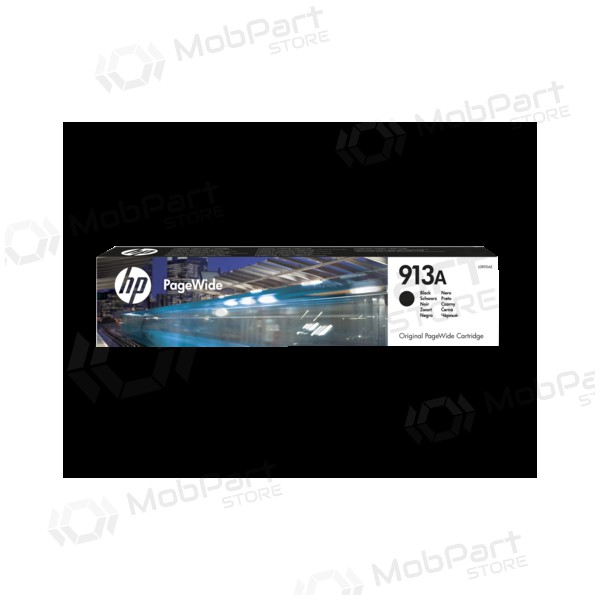 HP No.913A (L0R95AE), musta mustekasetti mustesuihkutulostimille, 3500 sivua.