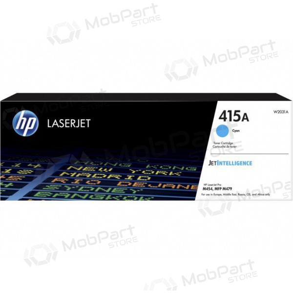 HP (W2031A, 415A), sininen kasetti lasertulostimille