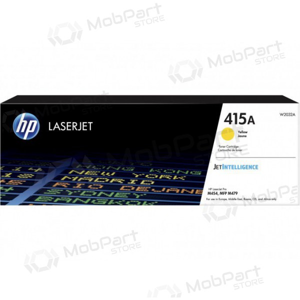 HP (W2032A, 415A), keltainen kasetti lasertulostimille
