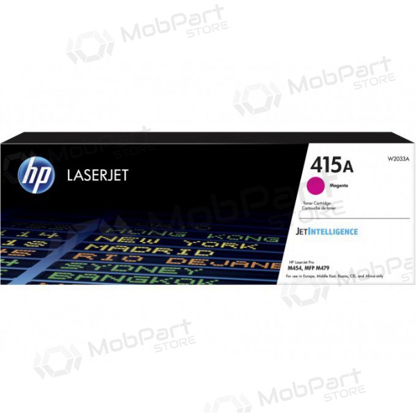 HP (W2033A, 415A), purppura värikasetti lasertulostimille