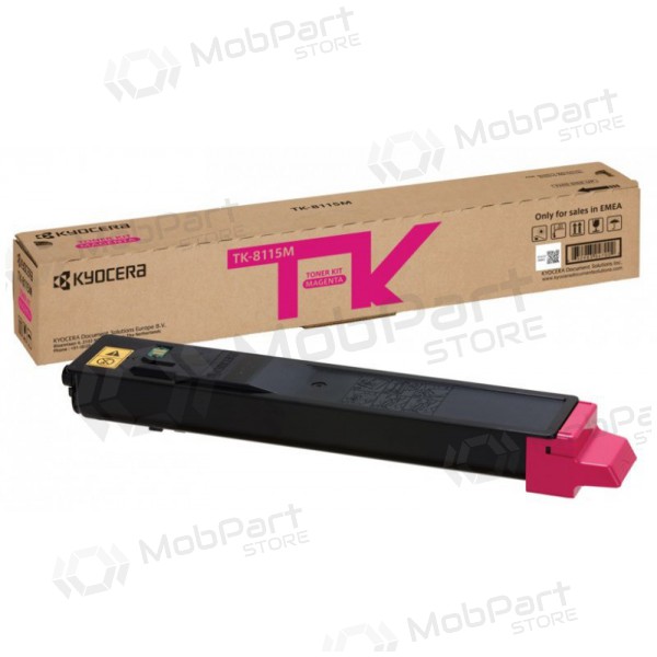 Kyocera (1T02P3BNL0, TK-8115M),  kasetti lasertulostimille, 6000 sivut.