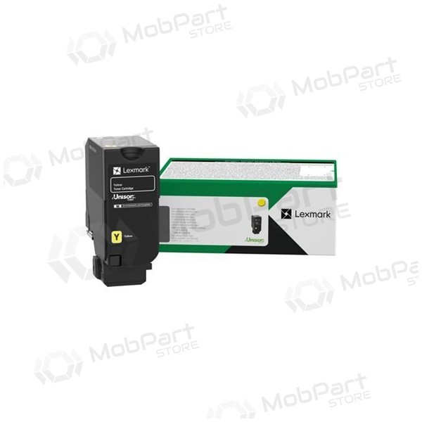 Lexmark 71C2HY0 laserkasetti, keltainen