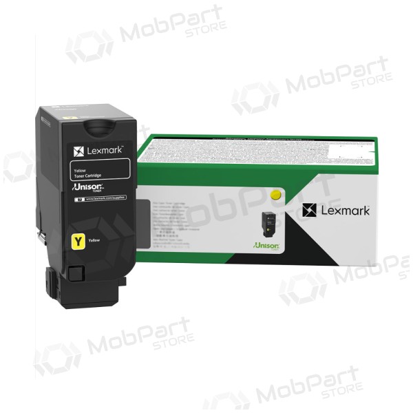 Lexmark 71C2XY0 laserkasetti, keltainen