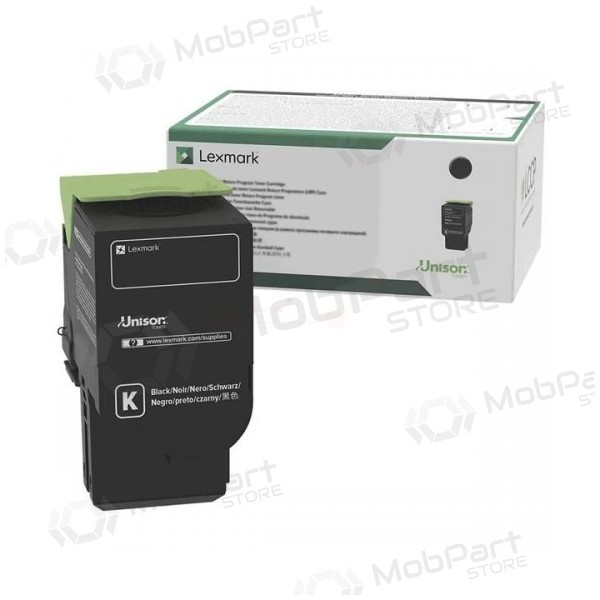 Lexmark 78C2XK0 laserkasetti, musta