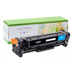 Epäalkuperäinen Static Control HP 312A (CF381A), sininen värikasetti lasertulostimiin, 2700 sivua.