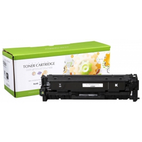 Yhteensopiva Static Control HP 312X (CF380X), musta värikasetti lasertulostimille, 4400 sivua.
