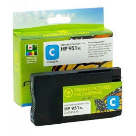 Epäalkuperäinen Static Control HP 951XL (CN046AE) Uusi siru, syaani kasetti lasertulostimille, 1500 sivua