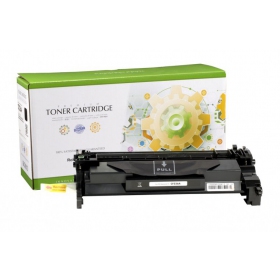 Yhteensopiva Static Control HP CF226A / Canon 052, musta värikasetti lasertulostimiin, 3100 sivua.