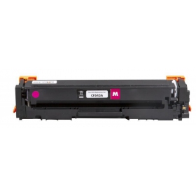 Tarvike Static Control HP No.203A (CF543A)/Canon CRG-054M Uusi siru, purppura värikasetti lasertulostimiin, 1400 sivua.