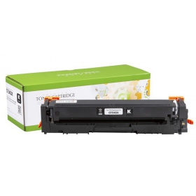 Yhteensopiva Static Control - HP No.203X (CF540X)/Canon CRG-054HK Uusi siru, musta värikasetti lasertulostimiin, 3200 sivua.