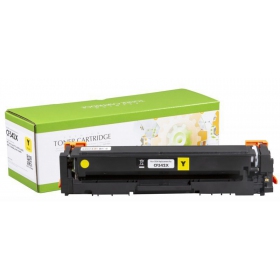 Epäalkuperäinen Static Control HP No.203X (CF542X)/Canon CRG-054HY uusi siru, keltainen kasetti lasertulostimille, 2500 sivua