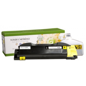 Nealkuperäinen Static Control Kyocera TK-590Y, keltainen kasetti lasertulostimille, 5000 sivut.