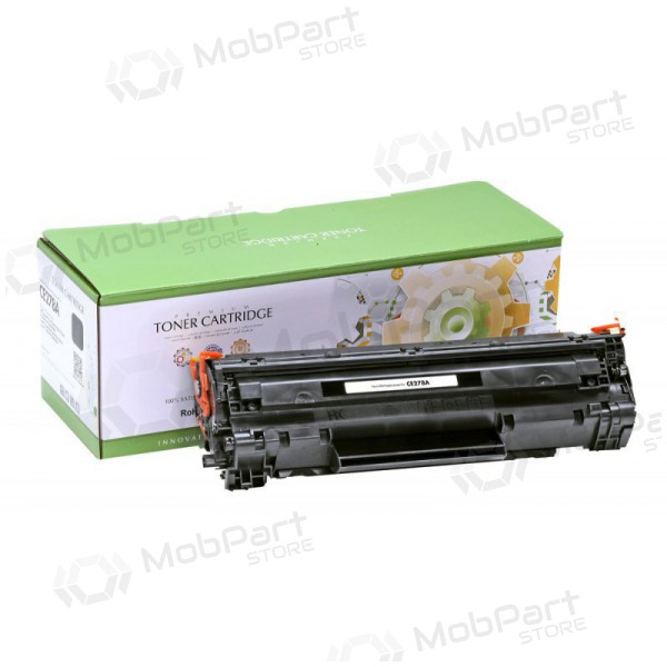 Yhteensopiva Static Control HP CE278A/CRG728, musta värikasetti lasertulostimille, 2100 sivua.