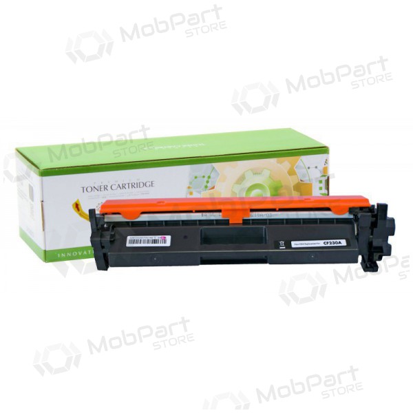 Yhteensopiva Static Control HP CF230A/CRG-051 sirullinen musta värikasetti lasertulostimille, 1600 sivua.
