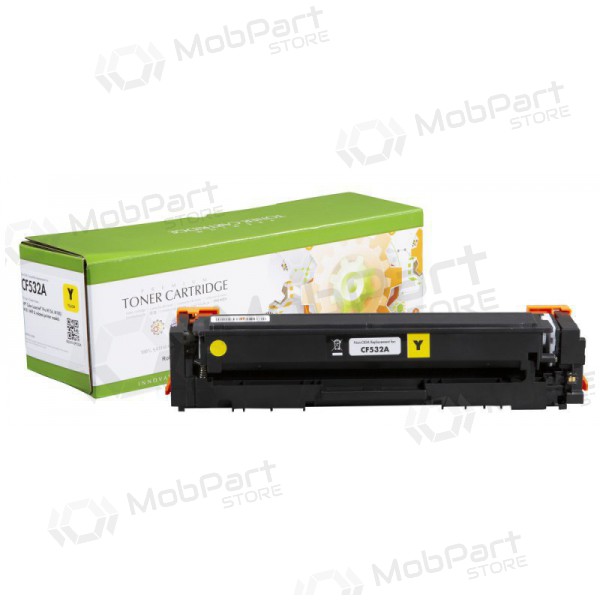 Yhteensopiva Static Control HP No.205A (CF532A) uudella sirulla, keltainen värikasetti lasertulostimiin