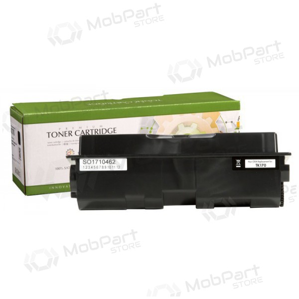 Yhteensopiva Static Control Kyocera TK-170, musta värikasetti lasertulostimille, 7200 sivua.