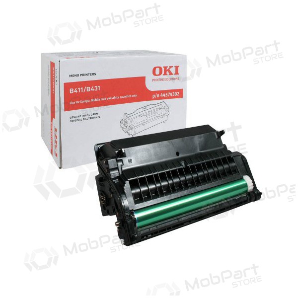 Oki B 411 (44574302), musta būgnas lasertulostimille