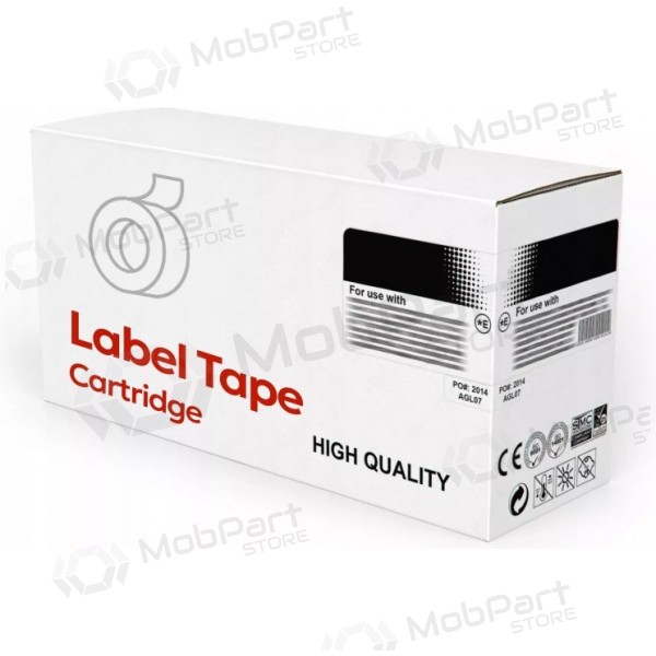 Other Brand tarranauha musta keltaisella 62 mm, yhteensopiva Brother DK-22606 (DK22606) kanssa