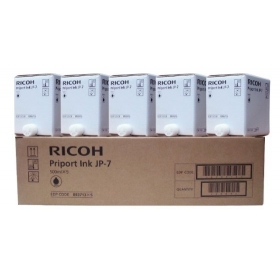 Ricoh JP-7 (817219) (5 kpl laatikossa) Mustekasetti, Musta