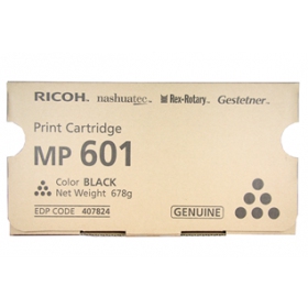 Ricoh MP601 (407824), musta kasetti lasertulostimille, 25000 sivut.