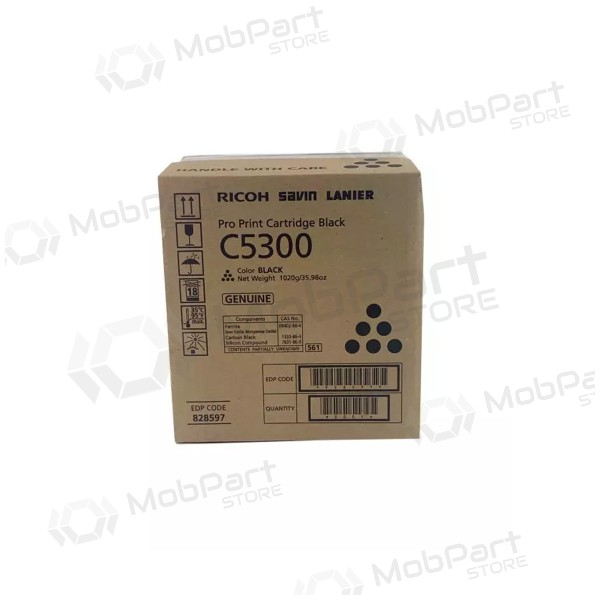 Ricoh C5300 (828601), musta kasetti lasertulostimille, 31000 sivut.
