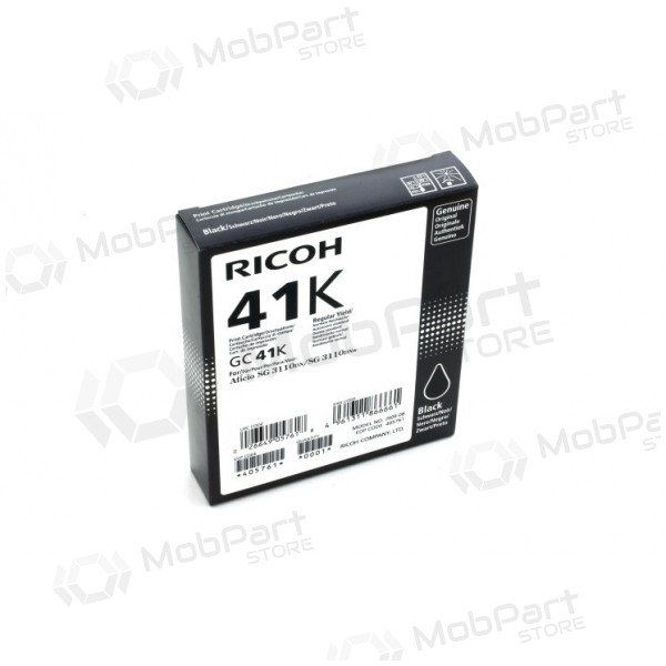 Ricoh GC41K (405761) Musta mustekasetti
