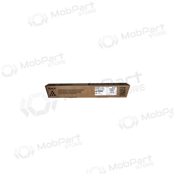 Ricoh MP C3503 (841817), musta kasetti lasertulostimille, 29500 sivut.