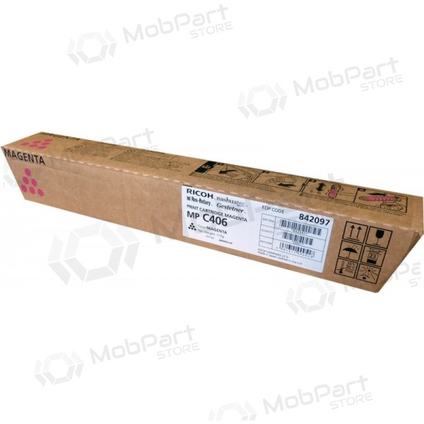 Ricoh MP C406 (842097) Laserkasetti, Purppura