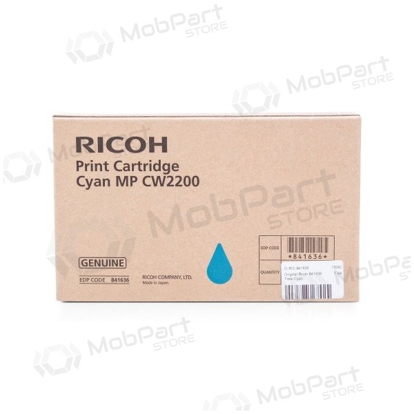 Ricoh MP CW2200 (841636) mustekasetti, syaani