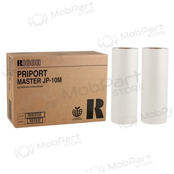 Ricoh Priport Master JP-10M (893027) (2 ROLLS/pack) 280x125mm digitaalisen kopiokoneen tarvikkeet