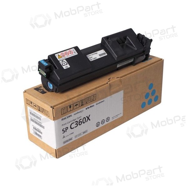 Ricoh SP C360X (408251) laserkasetti, syaani (SPEC)