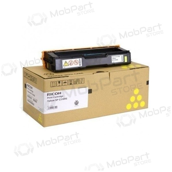 Ricoh SPC310HE (407635) Laserkasetti, Keltainen