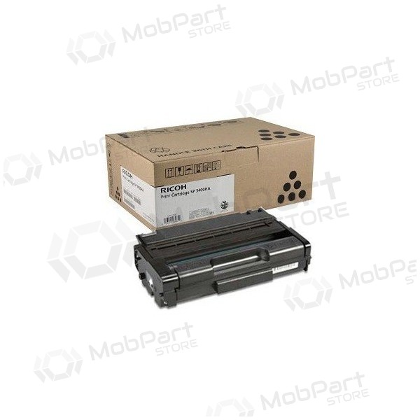 Ricoh Type SP 3400 LC (407647) (406523), musta kasetti lasertulostimille, 2500 sivua