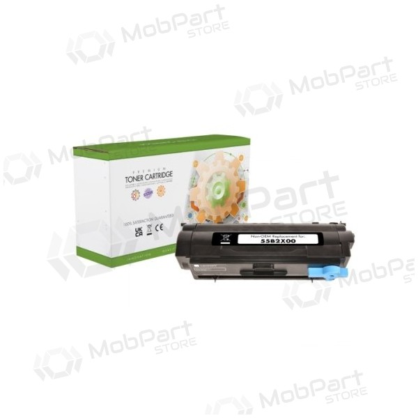 Static Control Laserkasetti musta, yhteensopiva Lexmark 55B2X00 kanssa