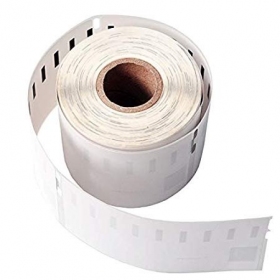 TopJet-etikettirulla musta valkoisella, 54x101mm, 220 tarraa, yhteensopiva Dymo 99014 (S0722430) kanssa