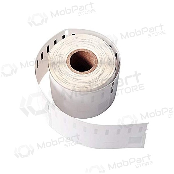 TopJet-etikettirulla musta valkoisella, 54x101mm, 220 tarraa, yhteensopiva Dymo 99014 (S0722430) kanssa